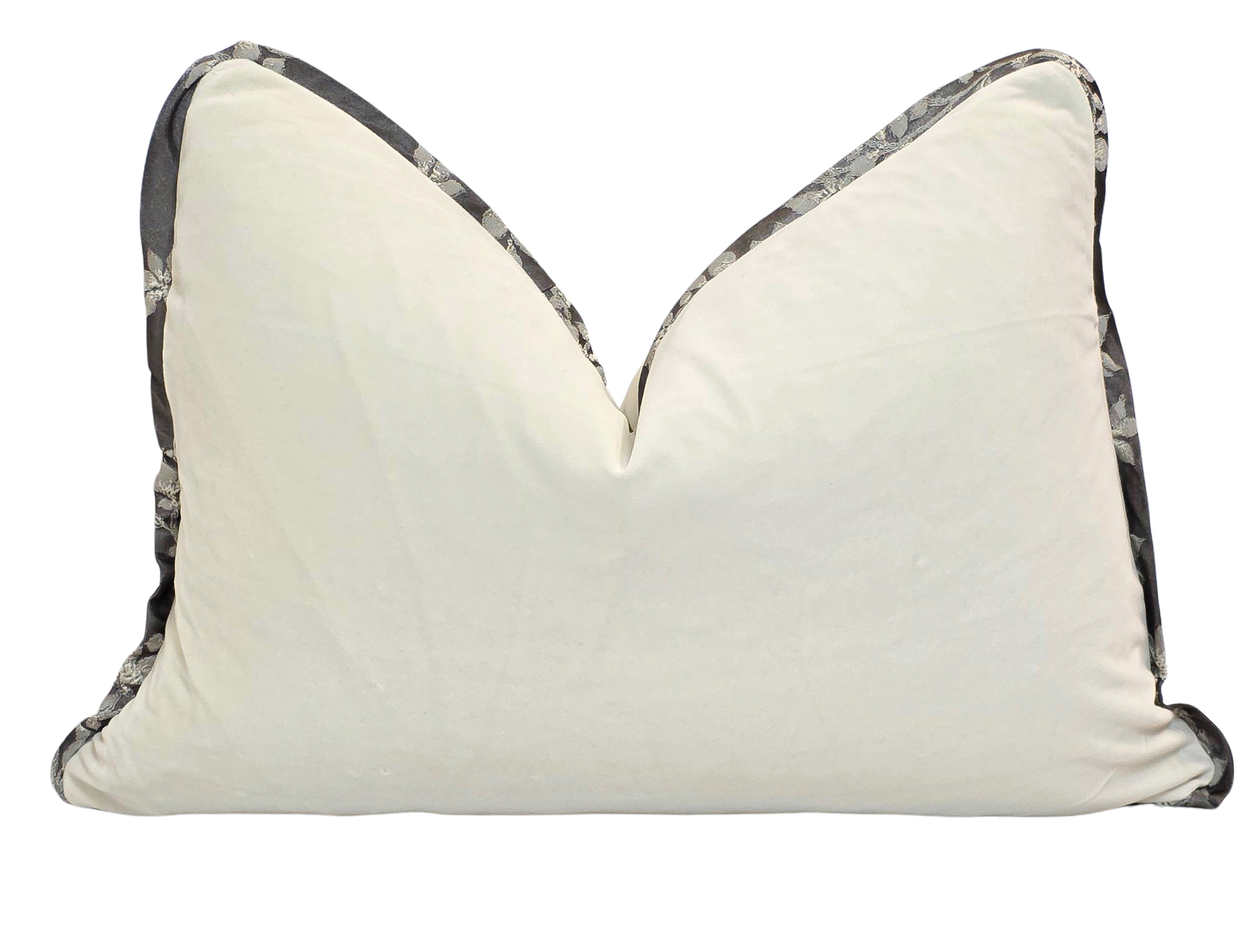 Watering the Seed of Faith — Velvet & Floral Harmony (Lumbar) thumbnail